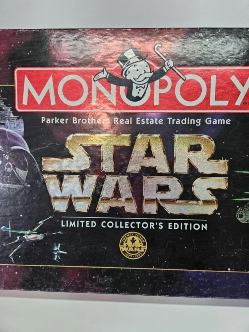 NEW Star Wars Monopoly 1997 Parker Brothers Limited Collectors Edition NOS